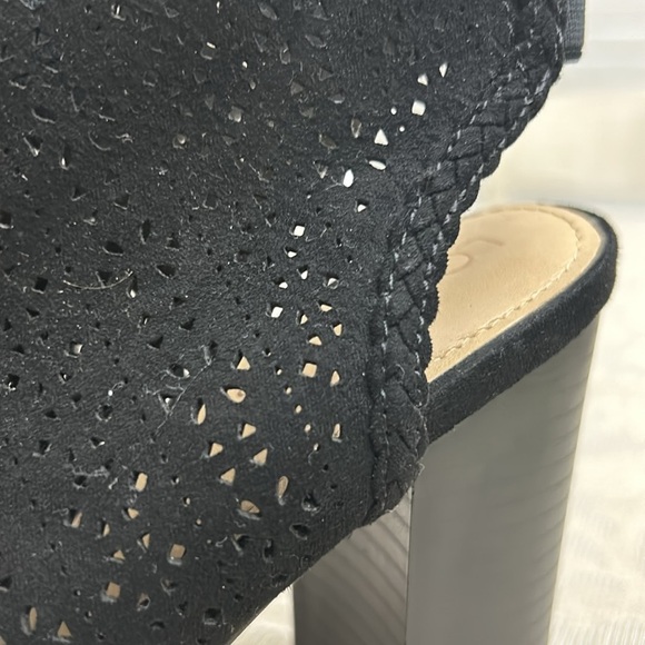 Lauren Conrad Hazelnut Peep Toe Boots Statice Cutout Ankle Boots. 8.5M - Picture 6 of 9